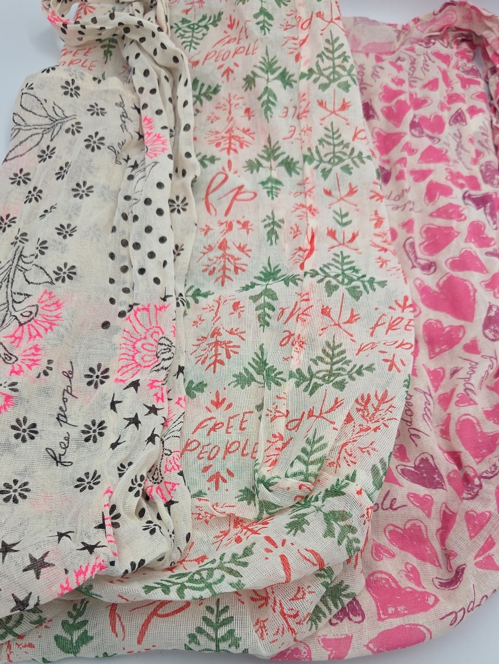 3 Free People Tote Bags